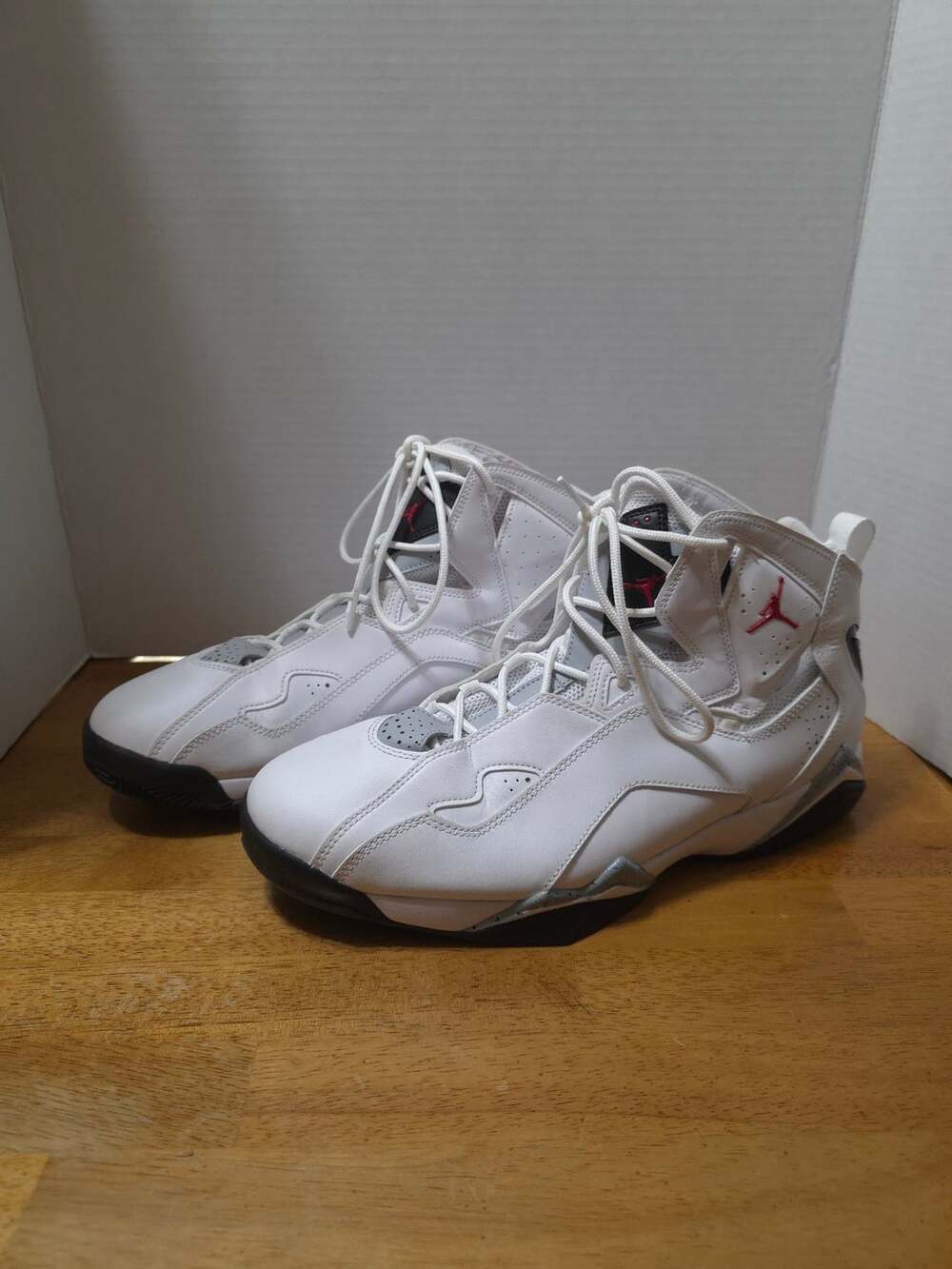 Jordan True Flight White Cement Men's Basketball Shoes